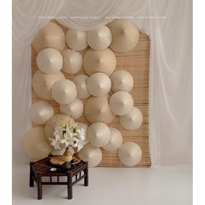 Nón Lá trang Đủ Size Trang Trí ( size từ 4cm đến 25cm)