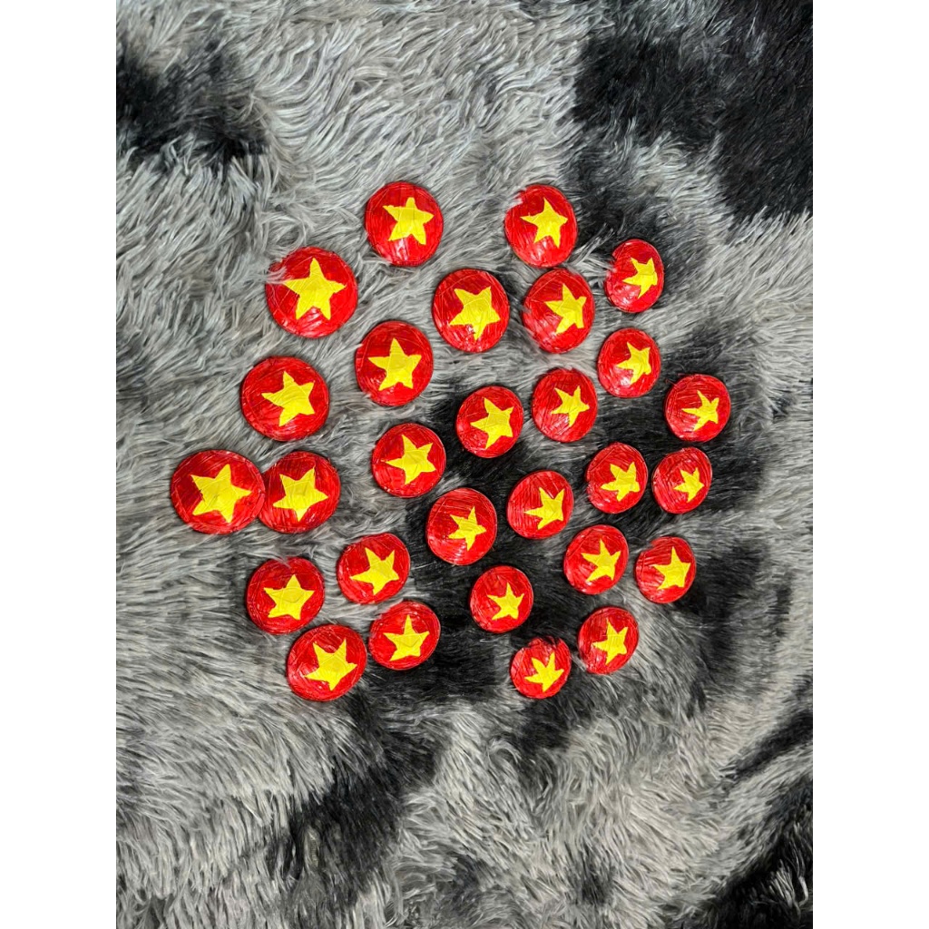 Nón lá cờ đỏ sao vàng để trang trí sự kiện, decor( size 4cm-7cm- 9cm-12cm -14-17-20-22-30cm)