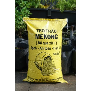 Tro Trấu Hung MekongTTS Nguyên Liệu Làm Giá Thể Ươu Hạt Giống Phối Trộn