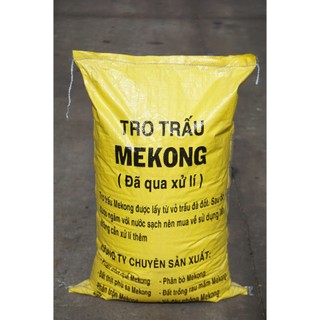 Tro Trấu Hung MekongTTS Nguyên Liệu Làm Giá Thể Ươu Hạt Giống Phối Trộn