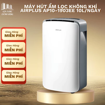 [CHÍNH HÃNG] Máy Hút Ẩm Lọc Không Khí AIRPLUS, Công Nghệ Máy Nén Block Kháng Khuẩn Khử Mùi