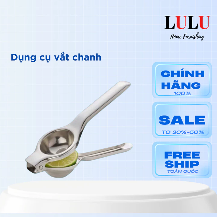 Dụng cụ ép chanh inox - Dụng cụ pha trà chanh, đồ gia dụng tiện ích - Thiết bị máy móc pha chế