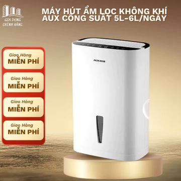 Máy Hút Ẩm Lọc Không Khí AUX- Hút Ẩm Phòng Ngủ Máy Hút Ẩm Gia Đình Chống Ẩm Và Cống Nấm Mốc-Bảo hành 12 tháng