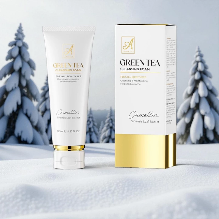 sữa rửa mặt trà xanh A cosmetic, sữa rửa mặt trà xanh phương anh 2025, sữa rửa mặt trà xanh mẫu mới