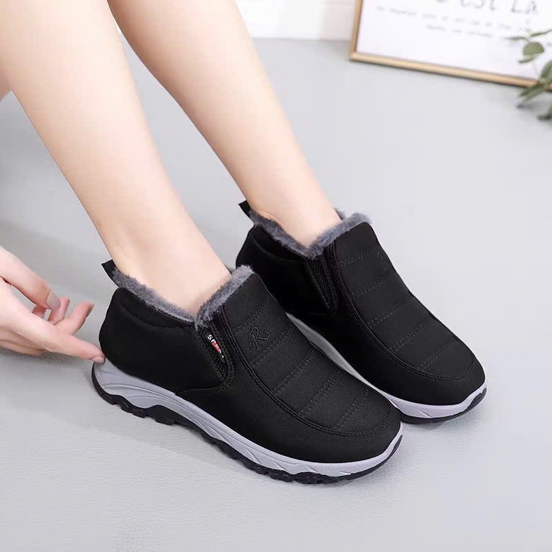 Giày Sneaker Lót Lông Cừu Quảng Châu  Giữ Ấm Chống Lạnh Đi Tuyết Size 36–41 Nam Nữ