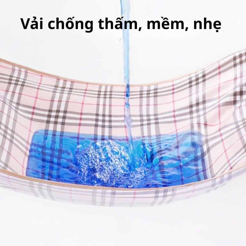 Yếm Ăn Chống Thấm Có Máng Hứng Cho Người Lớn