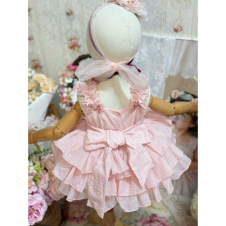 {dáng ngắn ngang chip- mặc dài tăng size} VÁY BLING HỒNG PASTEL 🎀🌸 ( VÁY KÈM CHÍP)