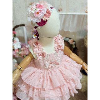 {dáng ngắn ngang chip- mặc dài tăng size} VÁY BLING HỒNG PASTEL 🎀🌸 ( VÁY KÈM CHÍP)