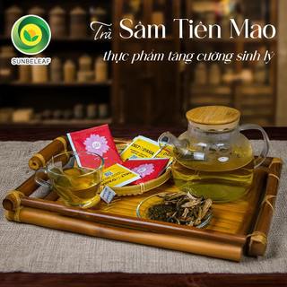 Trà Sâm Tiên Mao Sunbeleaf (Sâm Cau Đen) - Cải Thiện Yếu Sinh Lý, Chống Lão Hóa - Hộp 20 Gói Túi Lọc