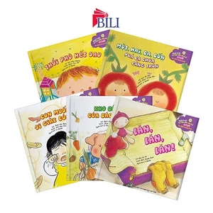 Sách - Phát triển trí não sớm cho trẻ 0 - 2 tuổi (5 cuốn lẻ) - Truyện bìa cứng cho bé