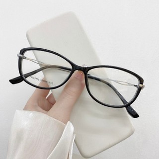 Gọng Kính Cận Mắt Mèo - Gọng Nhựa Kết Hợp Kim Loại Phù Hợp Mặt Vừa Đến Nhỏ Chống Bụi Ms Tr 23116