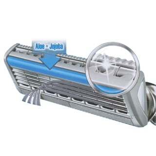Set 3 Dao Cạo Râu 4 Lưỡi Cho Nam KURASHI RHYTHM Quattro 4 Titanium Lite