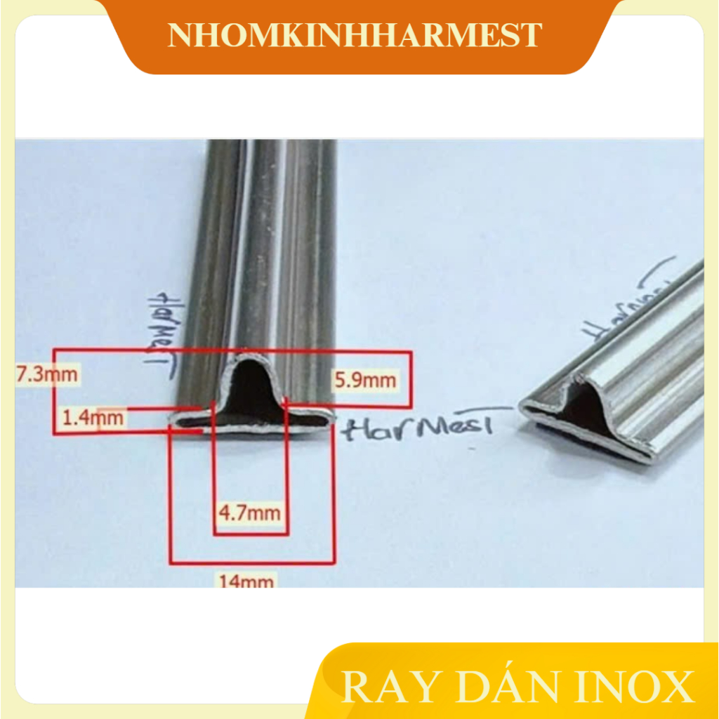 Ray dán Inox cửa lùa - Thanh ray Inox cửa lùa | Shopee Việt Nam