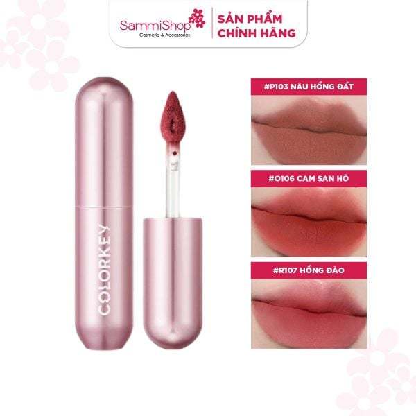 COLORKEY Son bùn Mousse Matte Lip Mud | Shopee Việt Nam