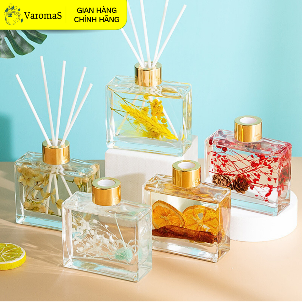 Tinh Dầu Khuếch Tán VaromaS KT70 100ml Hương Thiên Nhiên Decor Phòng Cao Cấp
