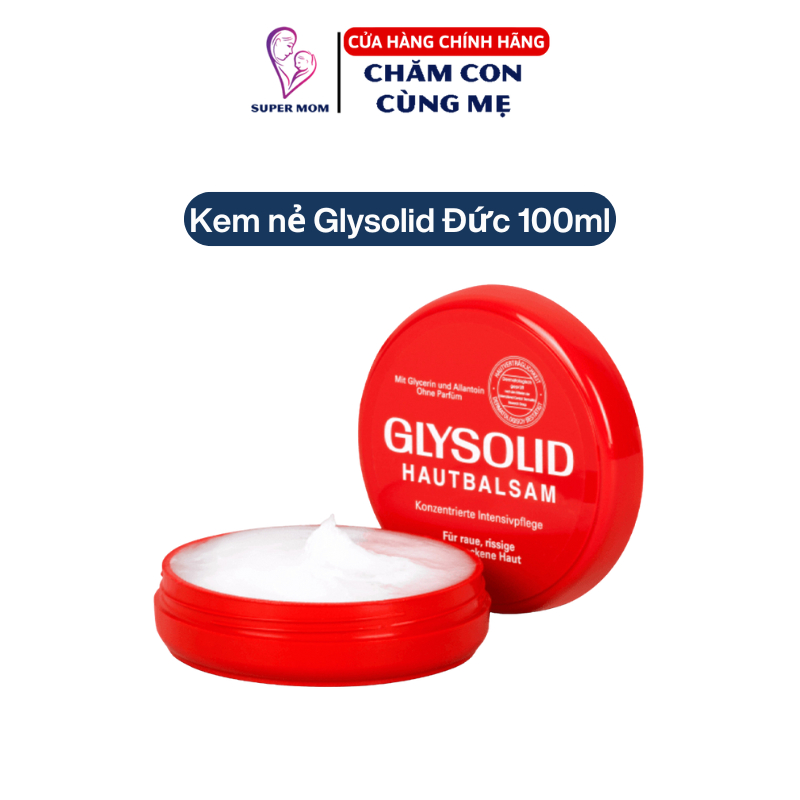 Kem nẻ dưỡng ẩm Glysolid Hautbalsam Đức 100 ml