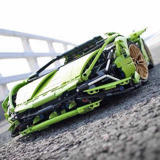 [Kèm Hộp] Mô hình lắp ráp siêu xe Lambo Xanh tỉ lệ 1:14, Đồ chơi ôtô điều khiển lắp ghép siêu xe quà sinh nhật BoboToys