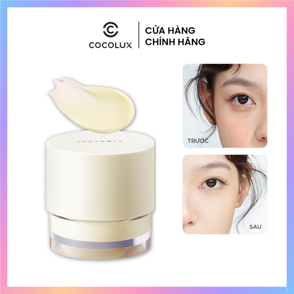 Kem Lót Judydoll Nourishing Makeup Base 30g Dưỡng Ẩm Kiềm Dầu Cocolux