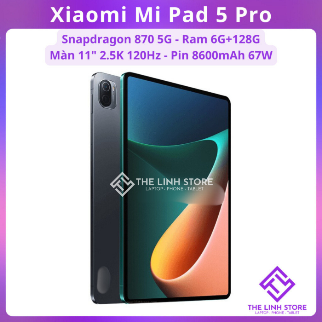 [Máy Cũ] Máy tính bảng Xiaomi Pad 5 Pro 11 inch - Snapdragon 870 5G màn 2.5K 120Hz | BigBuy360 - bigbuy360.vn