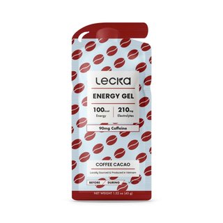 Gel năng lượng Lecka Energy Gel 110kcal dinh dưỡng thể thao