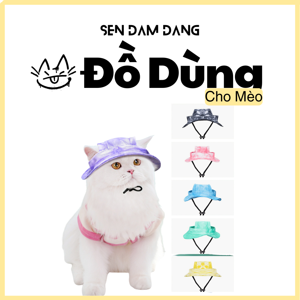 Mũ Tai Bèo Cho Mèo Dưới 4kg