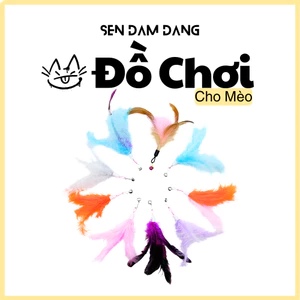 Lông Vũ - Chuông Gắn Cần Câu Kẽm