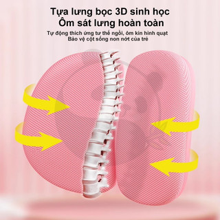 💗Bàn học cho bé tiểu học nâng hạ được dệm ngồi dày cao cấp chống gù chống cận thị từ 3 đến 15 tuổi