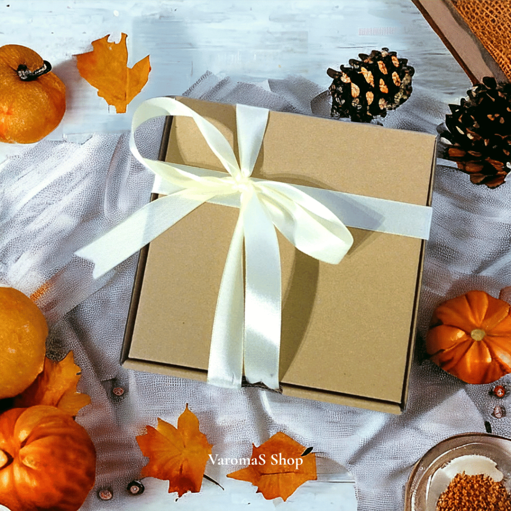 Hộp quà tặng Varomas Tinh Dầu Khuếch Tán Và TúiThơm, Giftbox Tặng Người Yêu Dịp Giáng Sinh - Noel, Valentine KT74