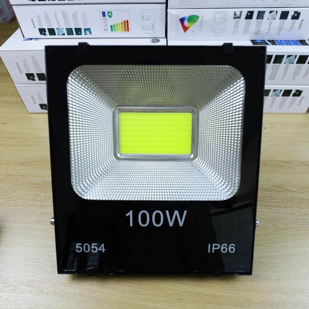 Đèn pha LED chống nước IP66 dùng chip COB 5054 siêu sáng, 20W|30W|50W|100W hiệu suất cao trên 90% dùng cho bảng hiệu
