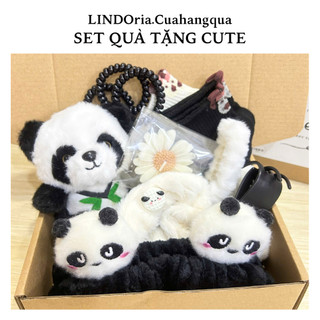 Set Quà Tặng Bạn Gái Cute LINDOria, Quà Sinh Nhật, 20/10, 14/2, 8/3, Capybara, Cinnamoroll, Kitty..