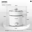 Nồi điện đa năng dung tích 1.5L Samono SW-DG04S phủ 2 lớp chống dính, công suất 450W, kèm xửng hấp inox