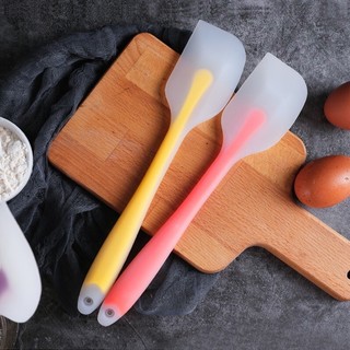 Phới Dẹt Silicon Vét Bột, Vét Kem, Làm Bánh - Phơi Silicon (B2) Khuấy Bột Chịu Nhiệt Cao Làm Bánh, Nấu Ăn Đa Năng
