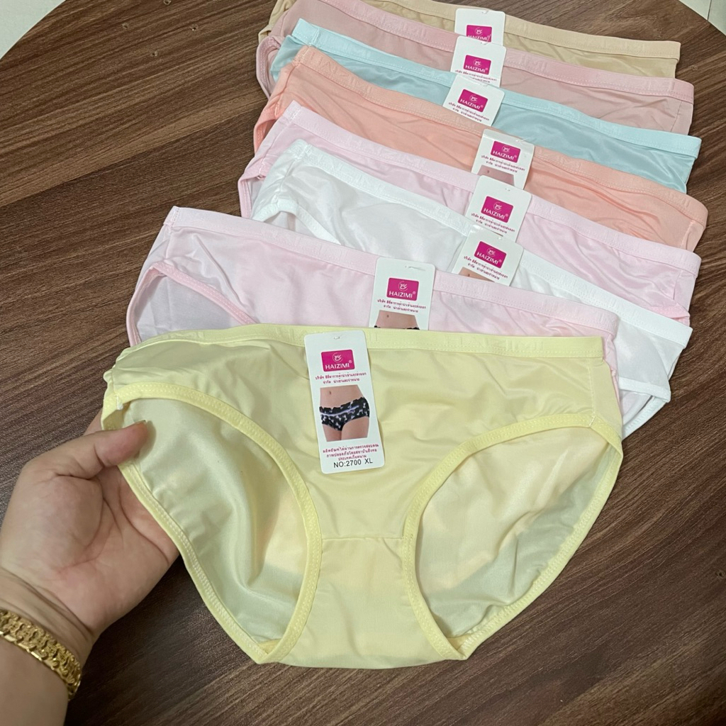 Combo 10 quần lót nữ cotton lạnh cao cấp 45-62kg chất mát lắm