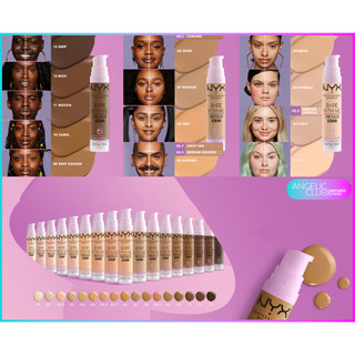 Kem Che Khuyết Điểm, Che Khuyết Điểm NYX Bare With Me Concealer Serum 9.6ml, Lớp Nền Tự Nhiên Mỏng Nhẹ, Giữ Ẩm.