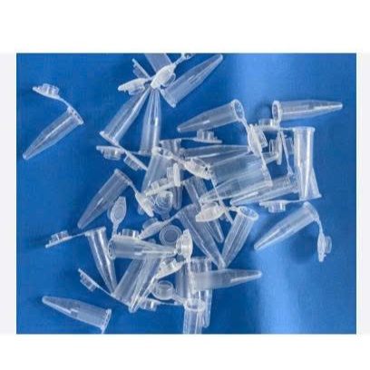 Ống ly tâm Eppendorf túi/500 cái,ống ly tâm nhựa trong suốt 1.5ml có nắp và an toàn.