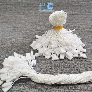1000 Dây treo nhãn mác quần áo, dây gắn mac (tag) - Chất liệu vải dù loại 1 - Hàng đẹp bao lỗi