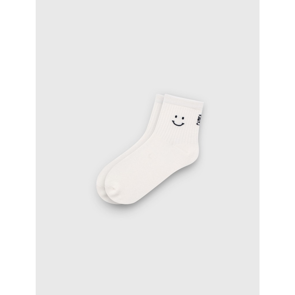 Combo 3 đôi tất unisex trẻ em CANIFA cổ trung in họa tiết 3AX25A004
