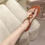 Giày Sandal Nữ Quai Tròn Form Gọn Thời Trang Nữ Xinh Yêu Cá Tính Qshoes