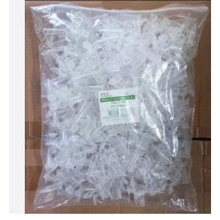 Ống ly tâm Eppendorf túi/500 cái,ống ly tâm nhựa trong suốt 1.5ml có nắp và an toàn.
