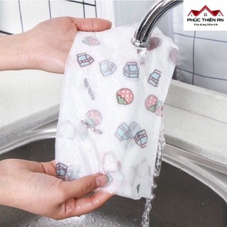 Combo 3 Cuộn giấy lau nhà bếp đa năng có thể tái sử dụng nhiều lần - Tiện dụng, tiết kiệm