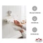 Combo 3 cuộn Giấy lau nhà bếp đa năng có thể tái sử dụng nhiều lần (40 tờ/cuộn) - tiện dụng, tiết kiệm