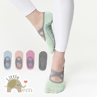 🧘‍♀️ Tất Yoga Nữ Quai Chéo Hàn Quốc – Chống Trượt, Co Giãn, Thoáng Khí – Nhiều Màu Sang Xịn