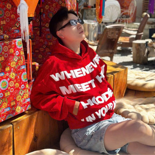 ÁO HOODIE ⚡️ Giá Sập Sàn ⚡️ AO KHOÁC HOODIE NỈ 3 MÀU IN CHỮ WHENEVER ( KÈM ẢNH THẬT ) nam nữ đẹp SSL