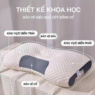 Gối Công Thái Học YATASMARTHỗ Trợ Nâng Đỡ Cổ Vai Gáy Giúp Giấc Ngủ Ngon BH6T