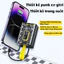 Vỏ trong suốt, pin dự phòng 20000mAh, sạc siêu nhanh 20W, có thể sạc cùng lúc 4 thiết bị.