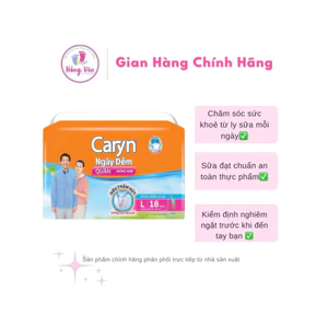 {Siêu rẻ } Bỉm tã dán tã quần Caryn cho người lớn đi lại khó khăn đủ sz
