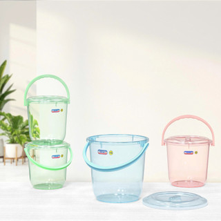 Xô Tomo Duy Tân 4L - 16L, Nhựa PP, HDPE bền chắc, có nắp và quai xách