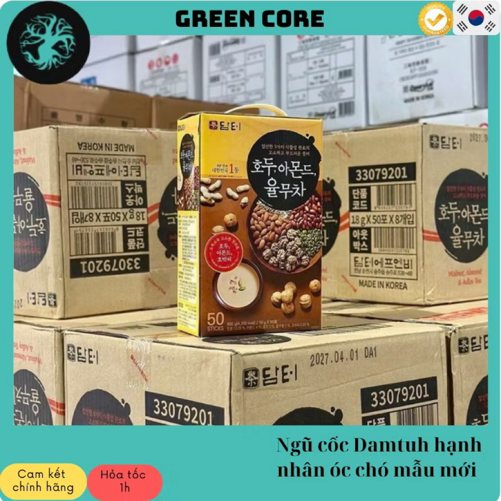 [ Chính Hãng ] Bột Ngũ Cốc Hạt Dinh Dưỡng Organic Damtuh Hàn Quốc