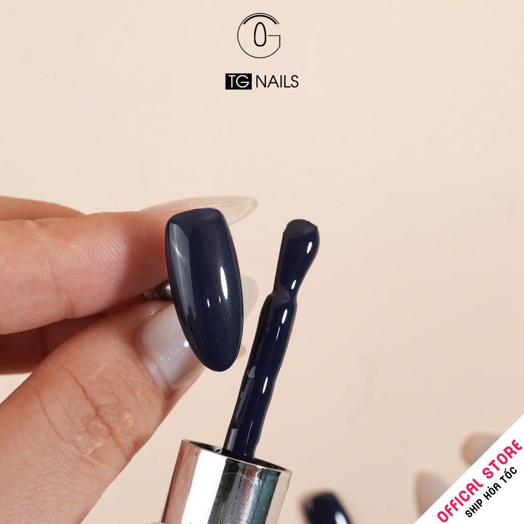 Set sơn gel 4 màu xanh dương TG sang chảnh, mê hoặc