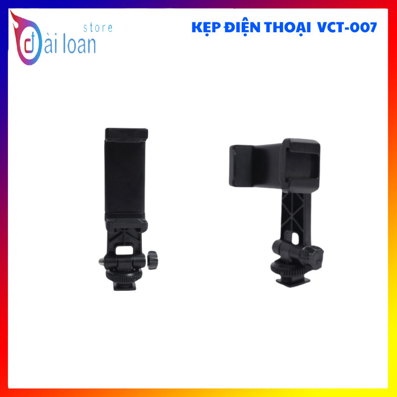 Kẹp giữ điện thoại VCT-007 dùng cho gậy selfie và chân tripod